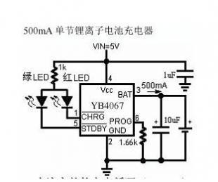 供應YB4067 雙燈指示鋰電充電IC的高效之選